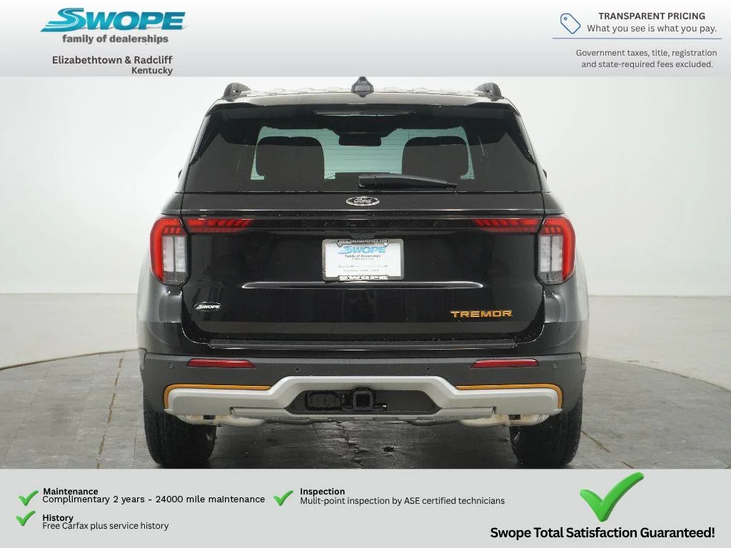 New 2026 Agate Black Metallic Ford Tremor® image 6