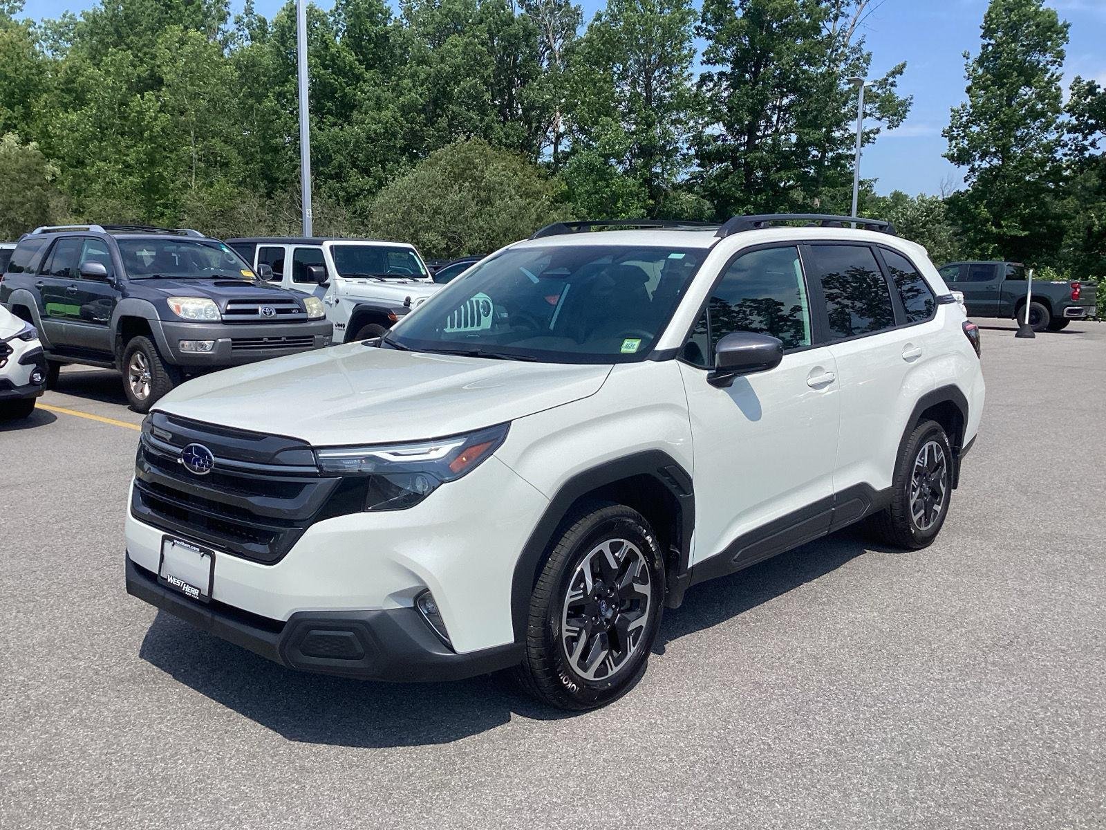 New 2026 Crystal White Pearl Subaru Premium image 3