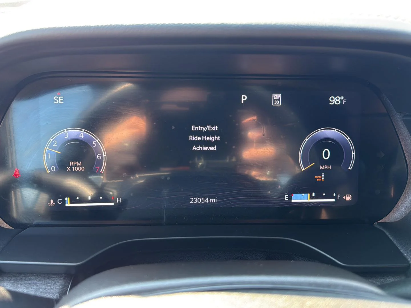 Used 2023 Diamond Black Crystal Pearlcoat Jeep Overland image 4