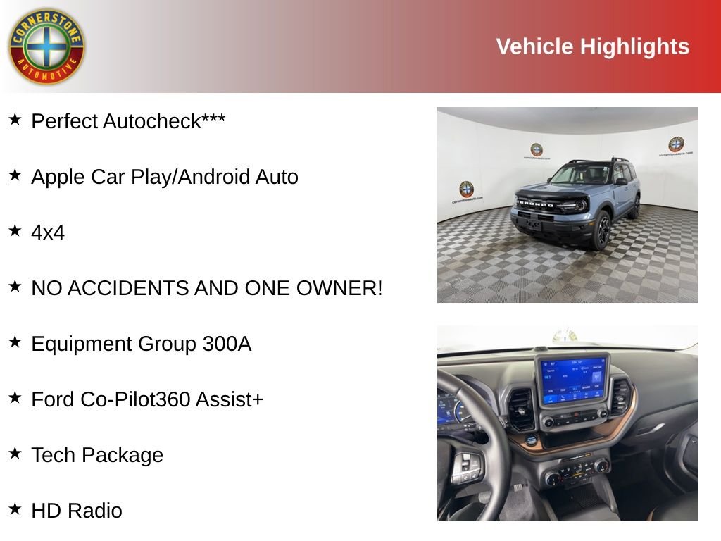 Used 2024 Ford Bronco Sport Outer Banks with VIN 3FMCR9C62RRE16132 for sale in Elk River, Minnesota