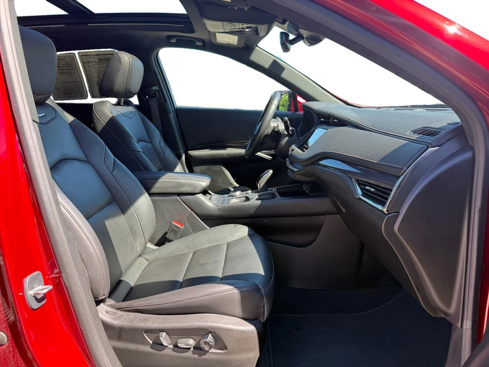 Used 2023 Radiant Red Tintcoat Cadillac AWD Sport image 27