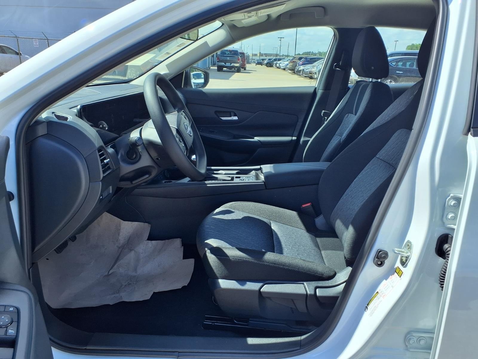 2026 Nissan Sentra SV White at Robbins Nissan
