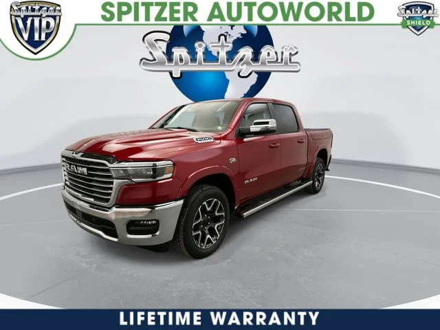 New 2026 Molten Red Pearl-Coat Exterior Paint RAM Laramie image 5