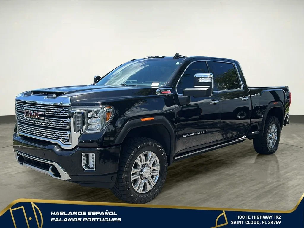 Used 2023 Ebony Twilight Metallic GMC Denali image 2
