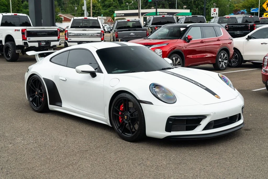 Used 2023 White Porsche Carrera 4 GTS image 1