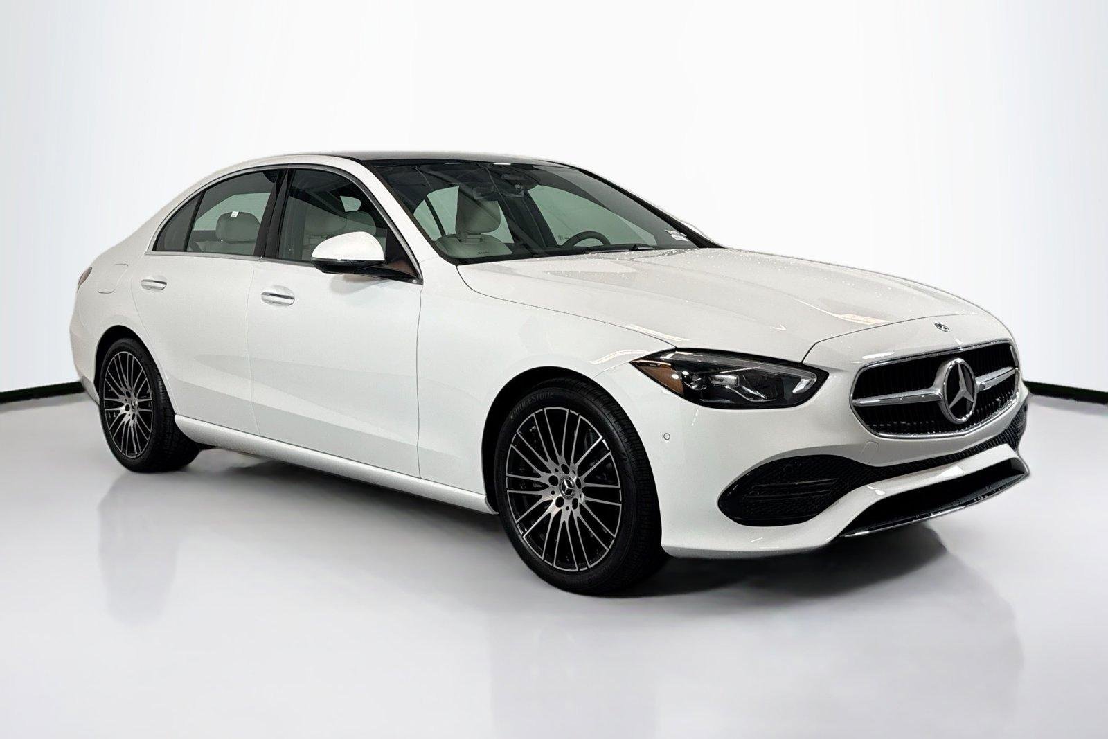 New 2026 Polar White Mercedes-Benz C 300 image 3