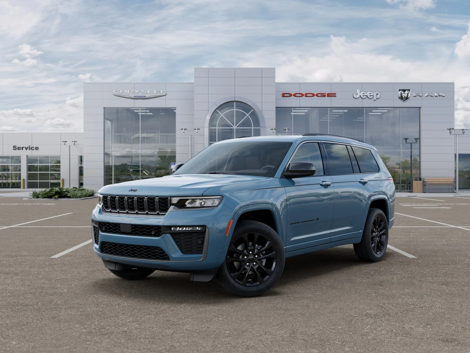 New 2026 Steel Blue Jeep Limited Reserve image 28