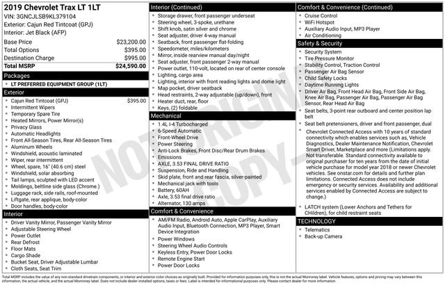 Used 2019 Red Chevrolet LT image 11