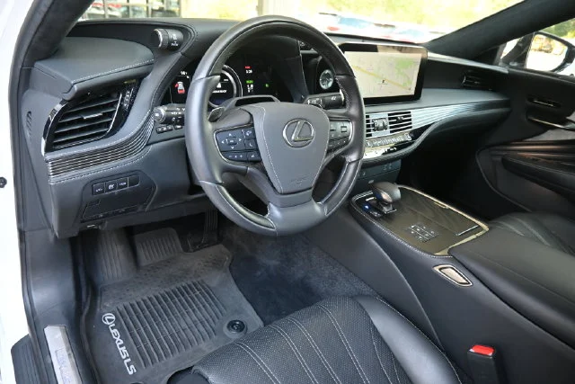 Certified Used 2023 EMINENT WHITE PEARL Lexus 500h Base image 21