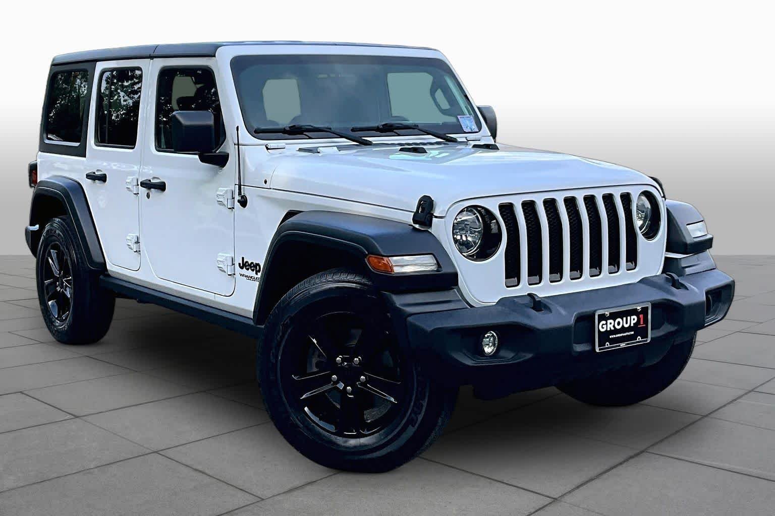 Used 2019 Bright White Clearcoat Jeep Sport Altitude image 3