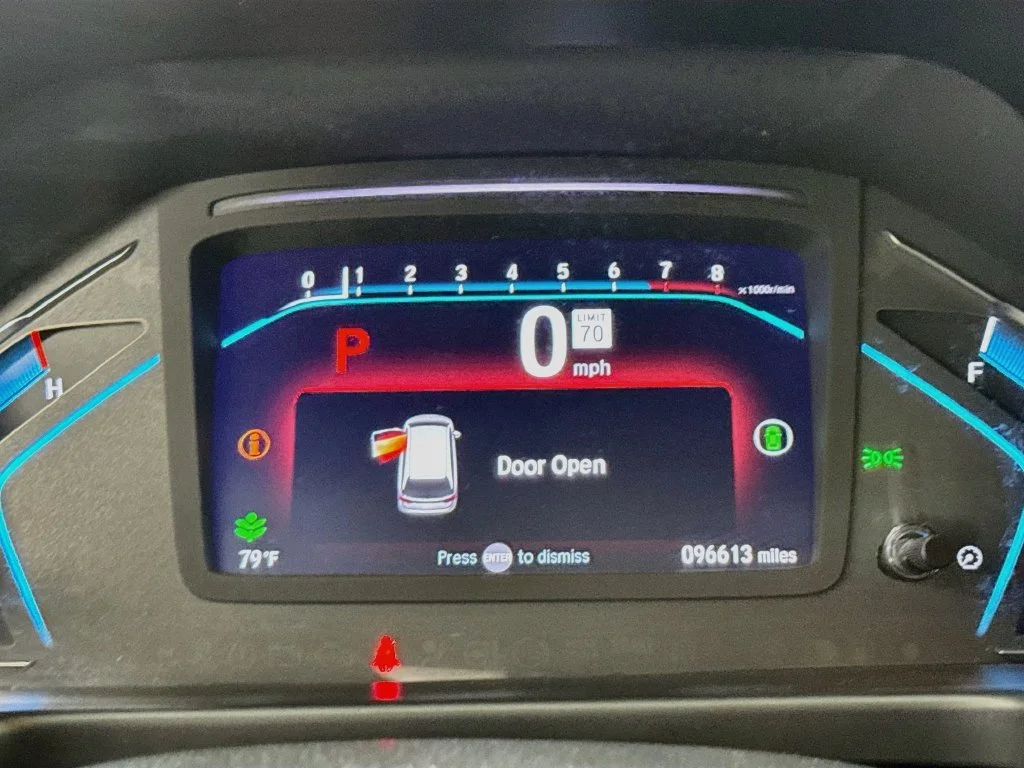 Used 2022 Obsidian Blue Pearl Honda EX image 15