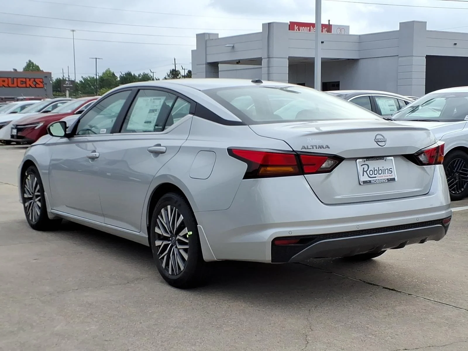 2026 Nissan Altima SV Silver at Robbins Nissan
