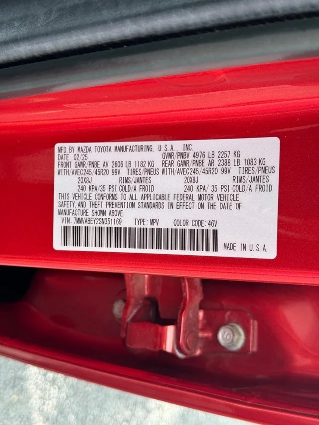 Used 2025 Soul Red Crystal Metallic Mazda 2.5 Turbo Premium Plus image 28