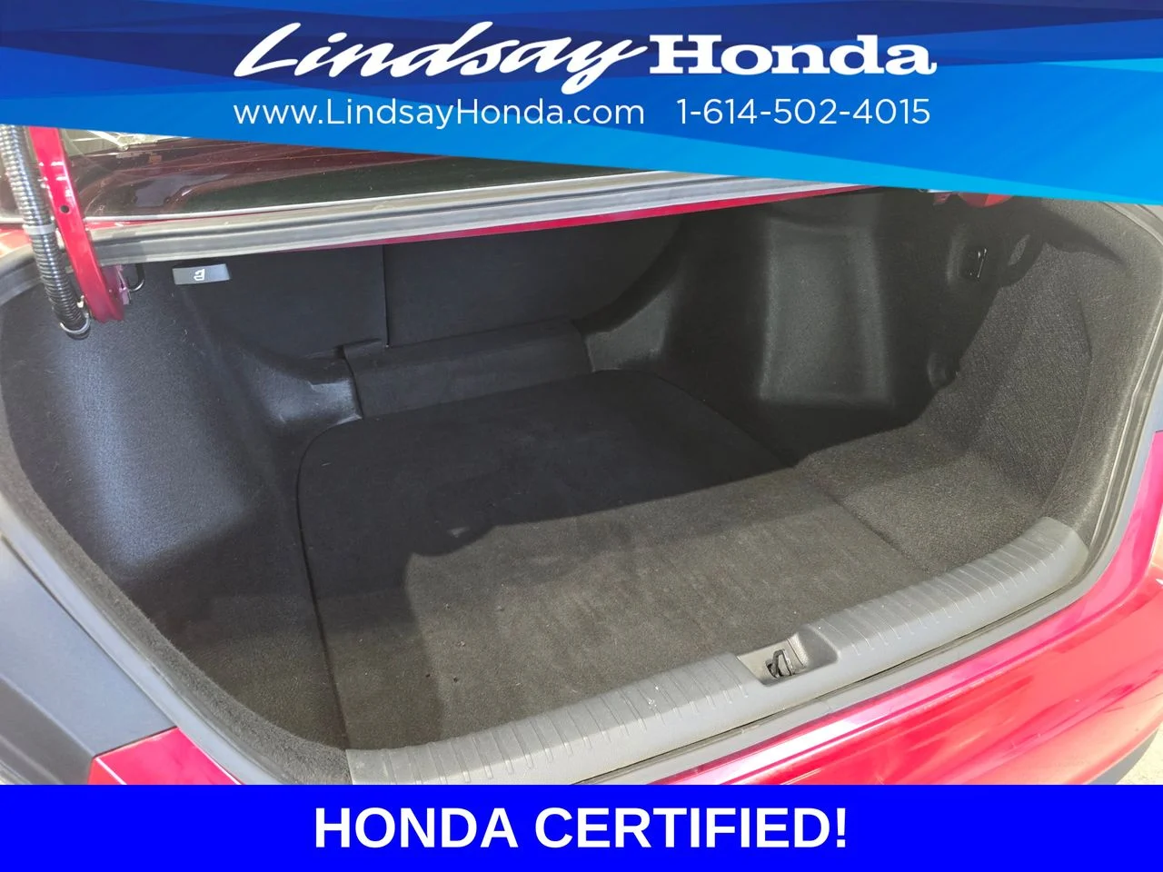 Certified Used 2024 Radiant Red Metallic Honda EX image 7