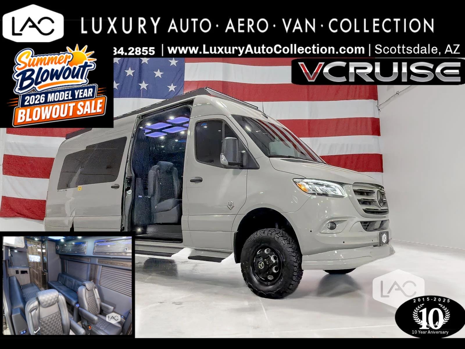 New 2026 Stone Gray OGV Luxury Coach AWD*ADV PKG w/ 540ah ADV-3.1 Acc PKG image 1