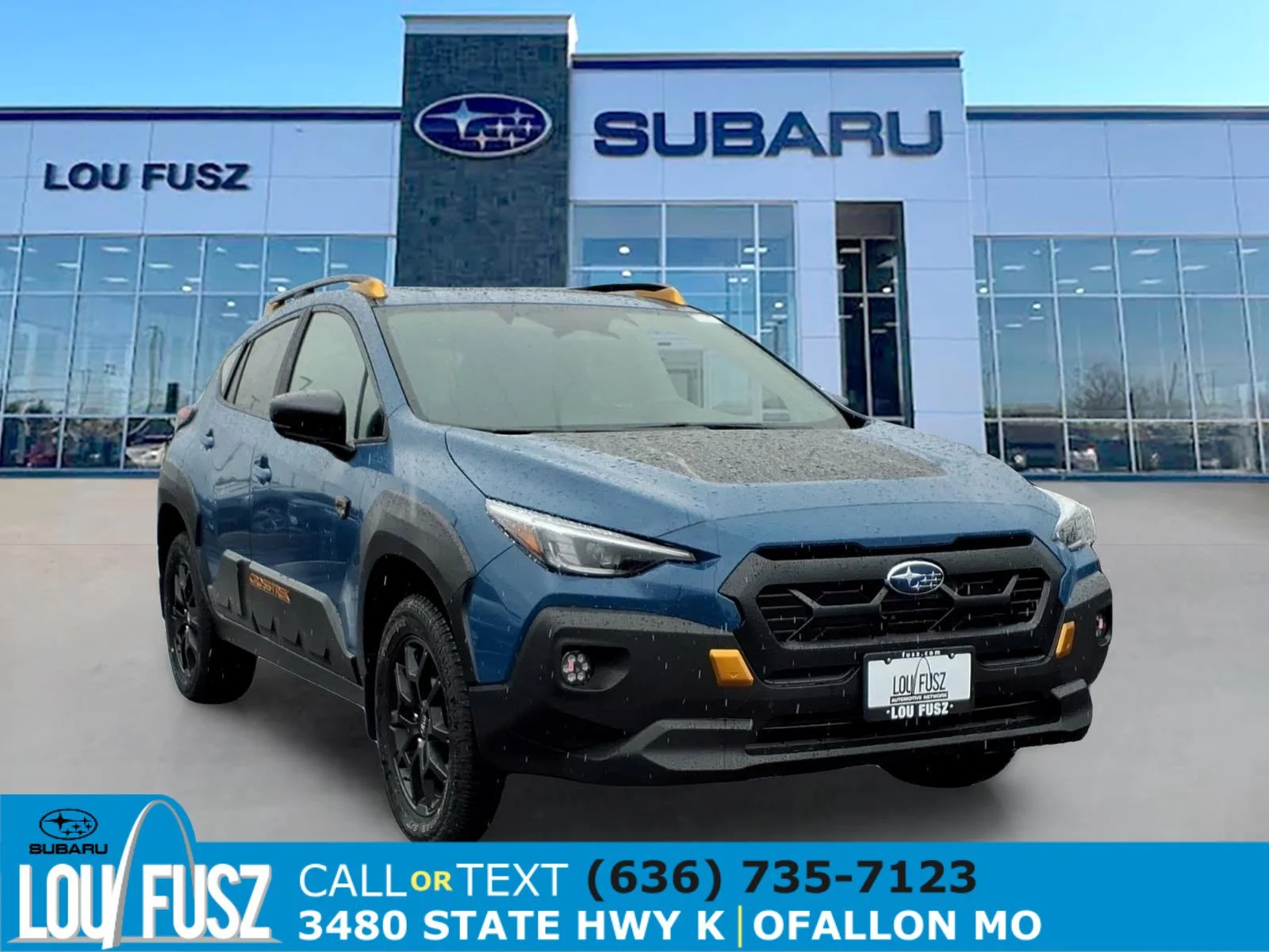 New 2026 GEYSER BLUE Subaru Wilderness image 1