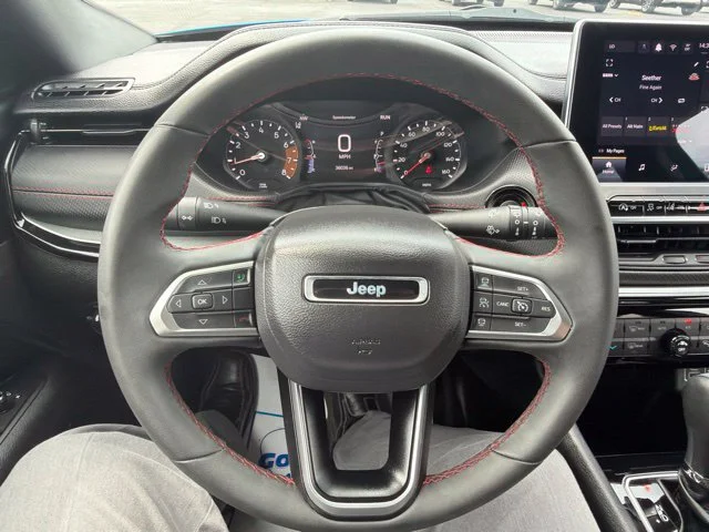 Used 2025 Blue Jeep Trailhawk image 32