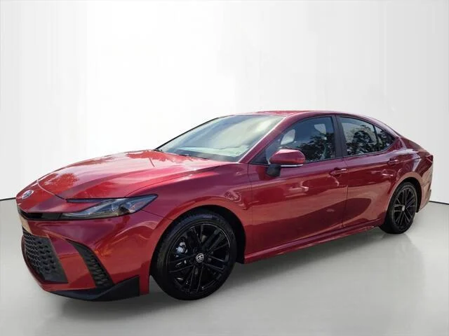 Used 2025 Supersonic Red Toyota SE image 9