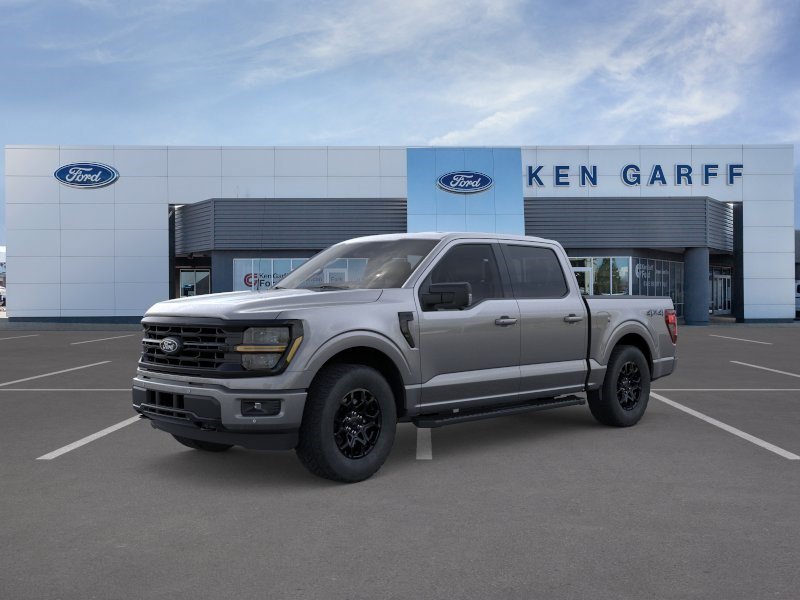New 2026 Carbonized Gray Metallic Ford XLT image 1