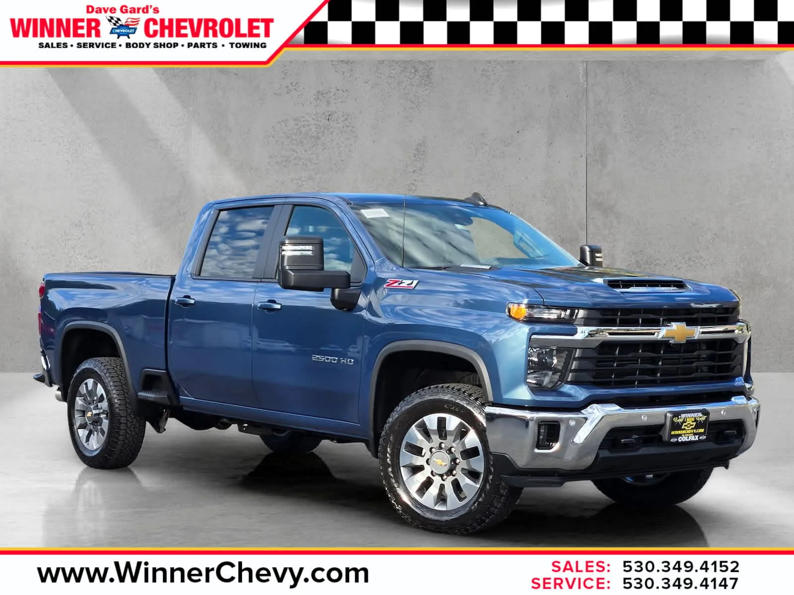 New 2026 Lakeshore Blue Metallic Chevrolet LT image 1