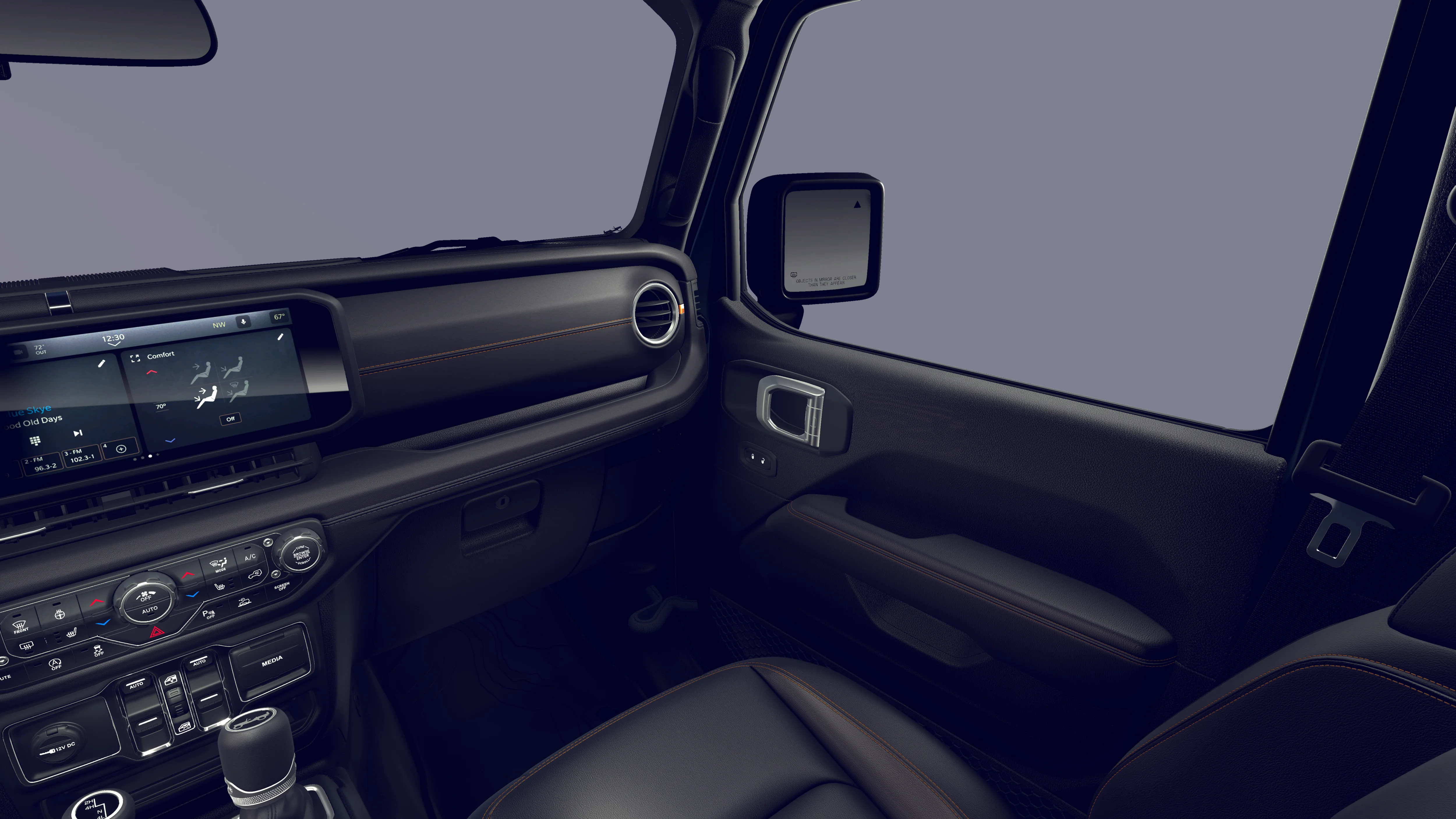 New 2026 Black Clear-Coat Exterior Paint Jeep Sahara image 19
