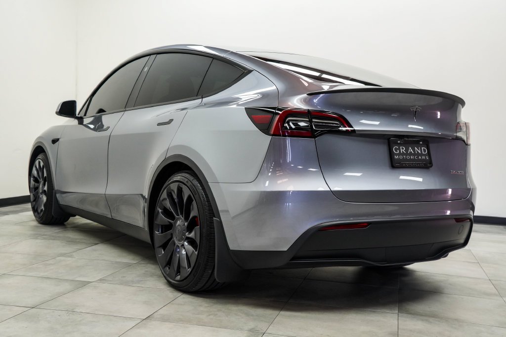 Used 2025 Silver Tesla Performance image 12