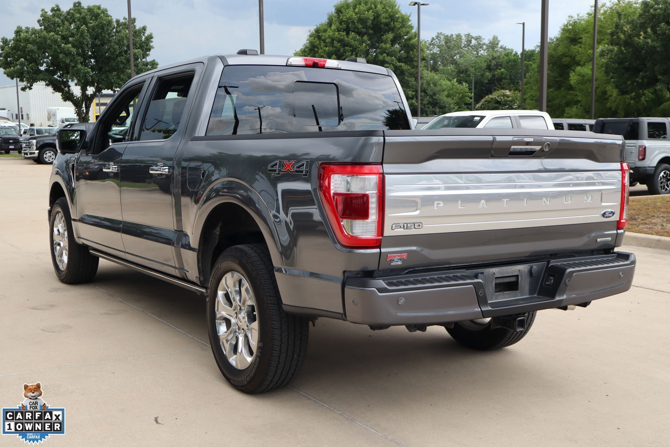 Certified Used 2022 Gray Metallic Ford Platinum image 6