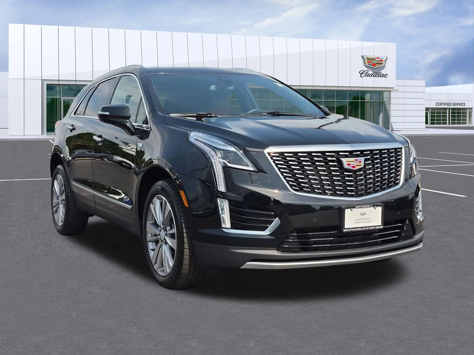 Used 2023 STELLAR BLACK METALLIC Cadillac AWD Premium Luxury image 3