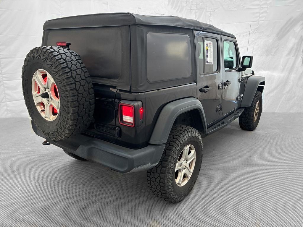 Used 2018 Black Jeep Unlimited Sport S image 6
