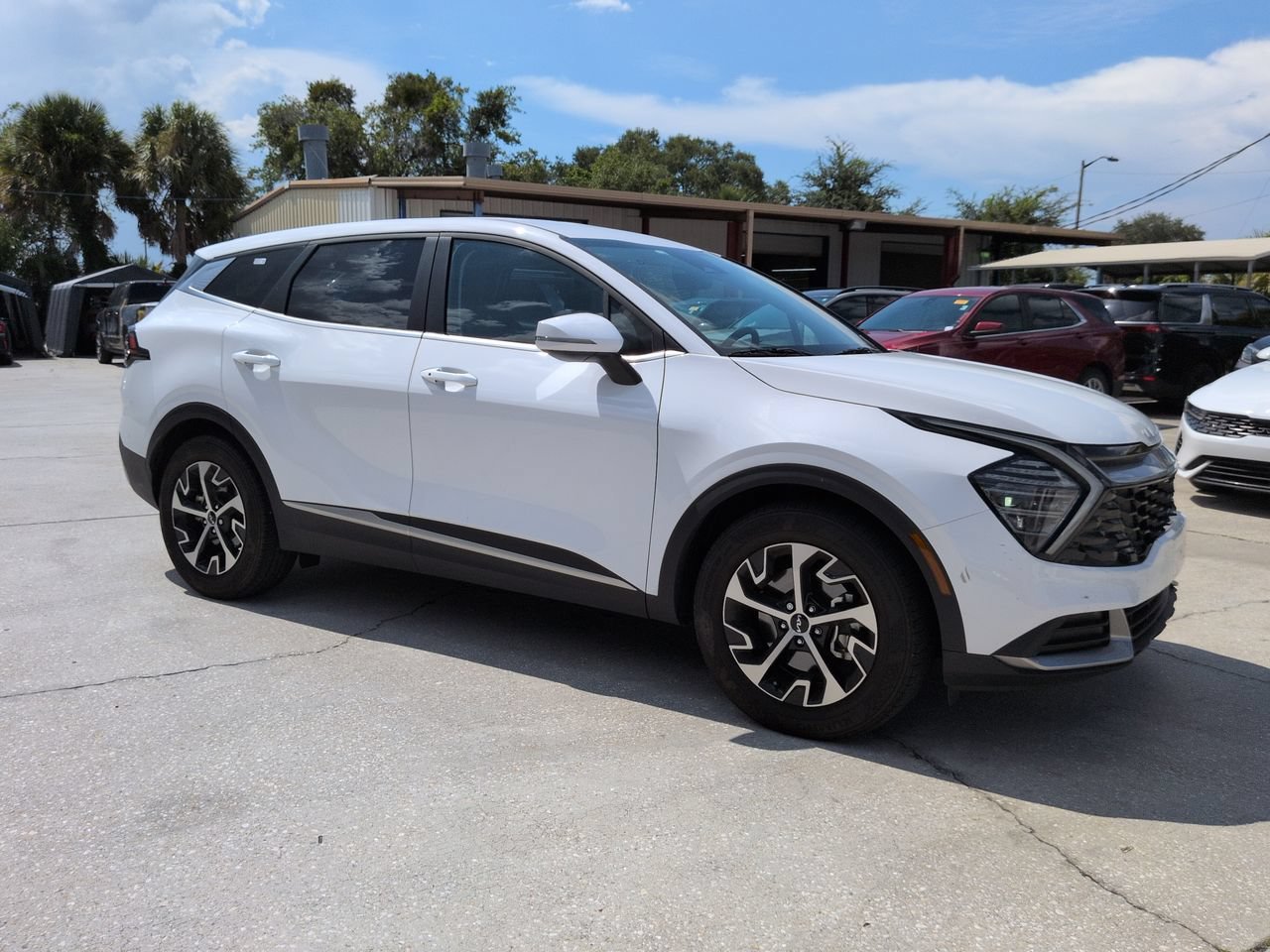Certified Used 2024 Glacial White Pearl Kia EX image 2