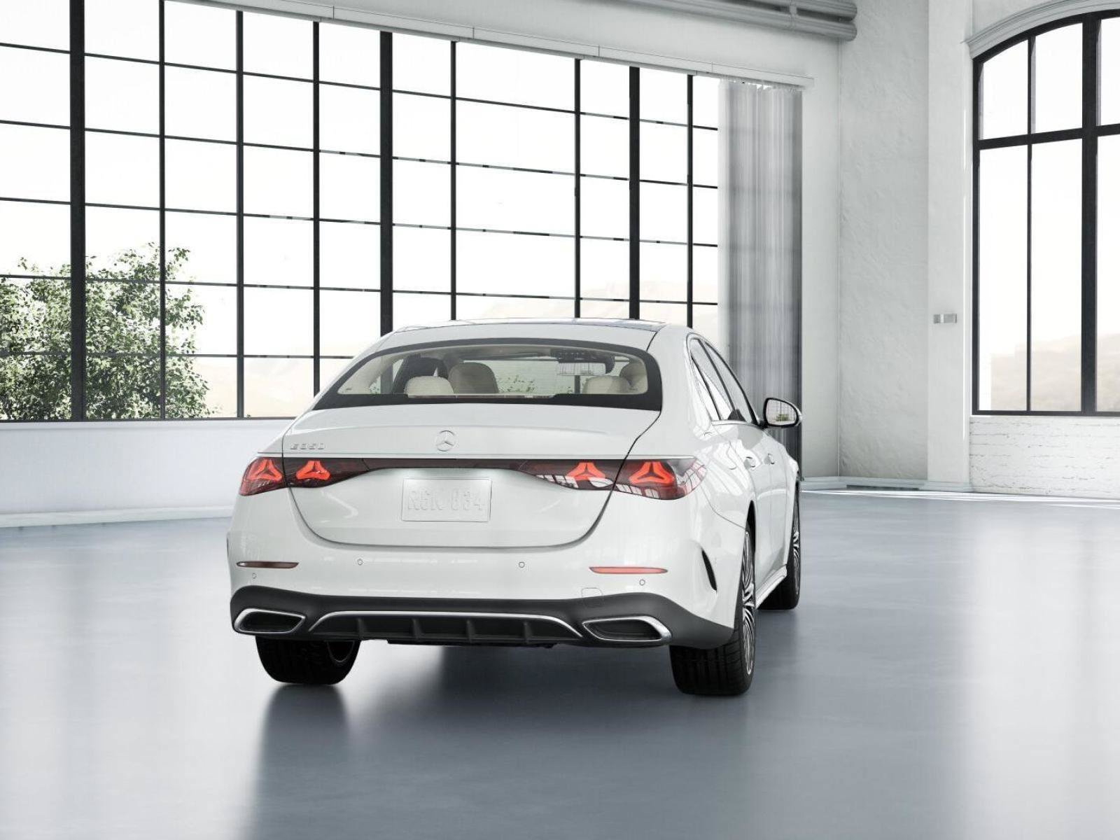 New 2026 MANUFAKTUR Moonlight White Metallic Mercedes-Benz E 350 image 24