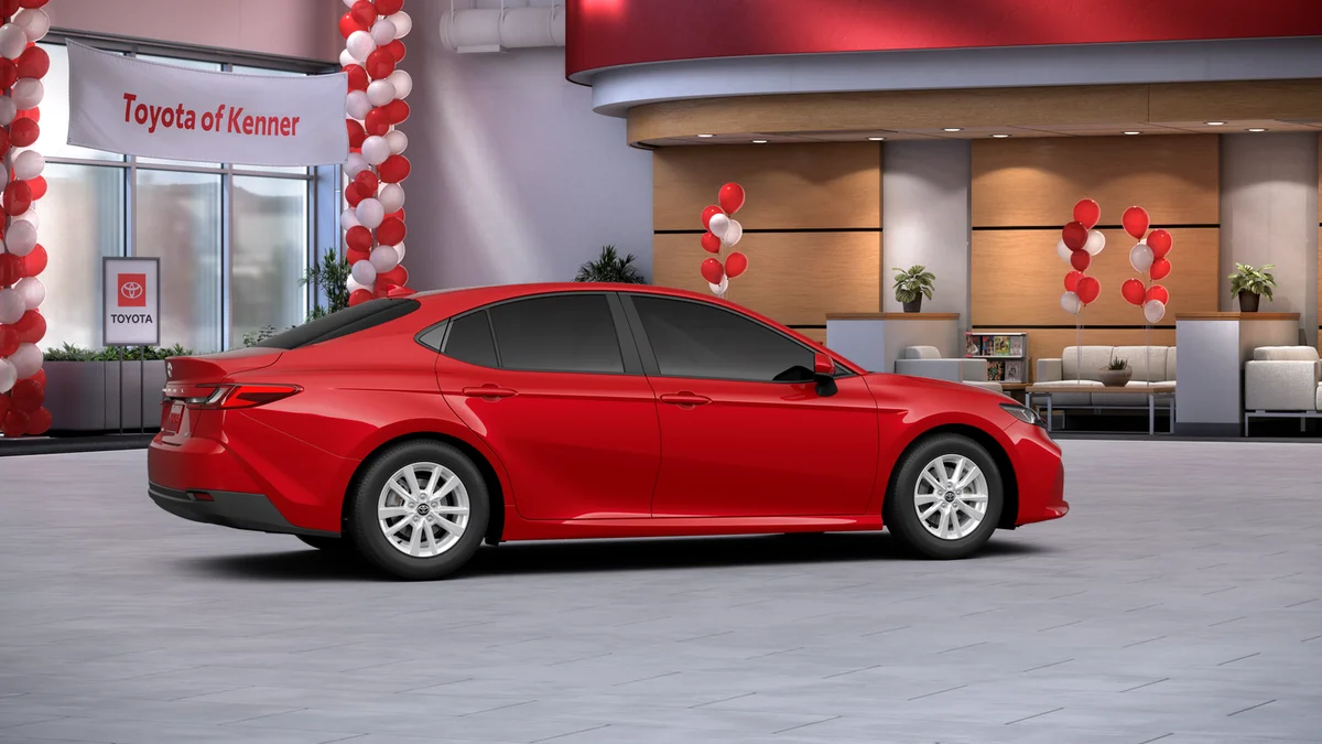 New 2026 Supersonic Red Toyota LE image 11
