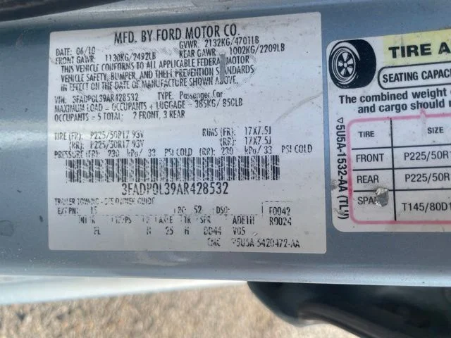Used 2010 Silver Ford Base image 25