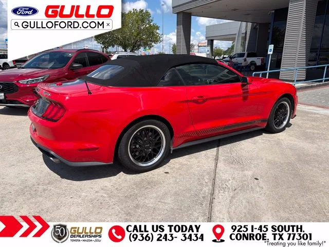 Used 2021 Race Red Ford EcoBoost Premium image 3