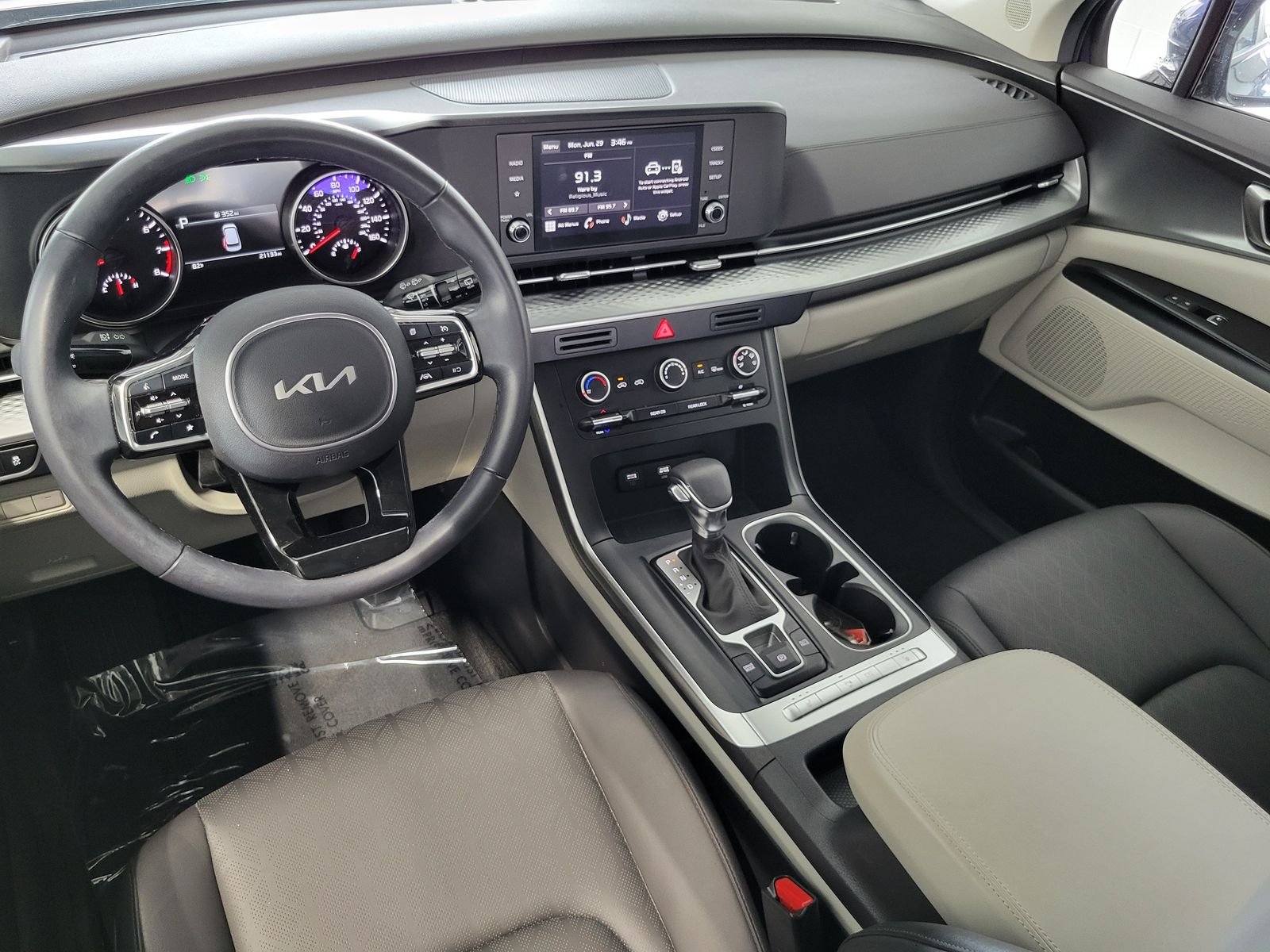 Certified Used 2024 Blue Kia LX Seat Package image 25