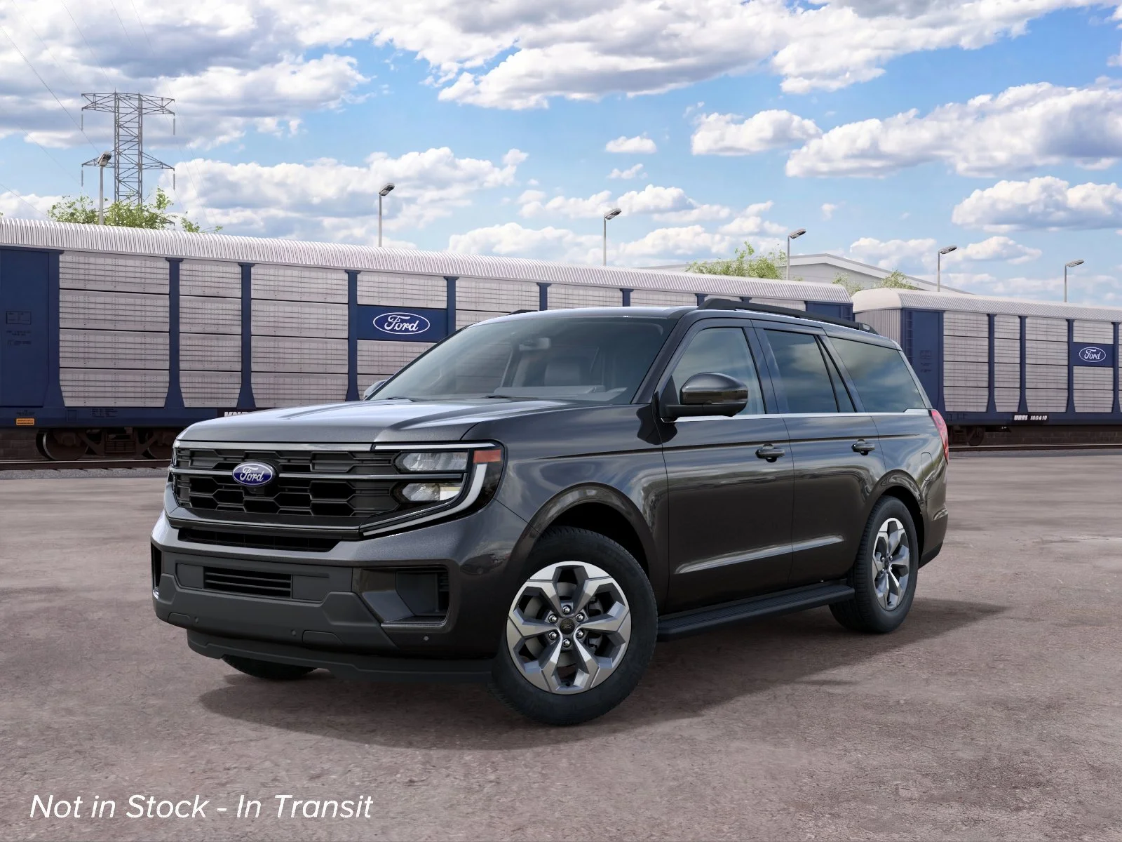 New 2027 Dark Matter Gray Metallic Ford Active image 2