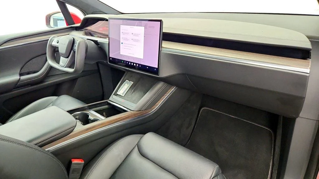 Used 2023 Red Multi-Coat Tesla AWD image 28