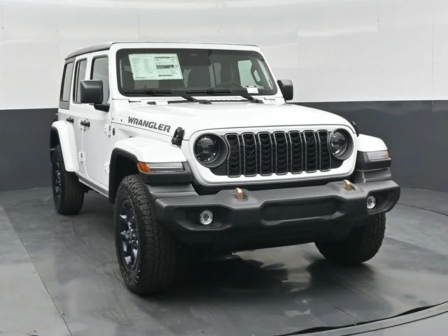 New 2026 Bright White Clear-Coat Exterior Paint Jeep 85th Anniversary Edition image 12