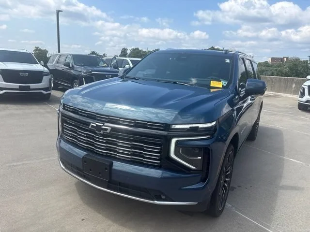 Used 2026 Lakeshore Blue Metallic Chevrolet High Country image 1