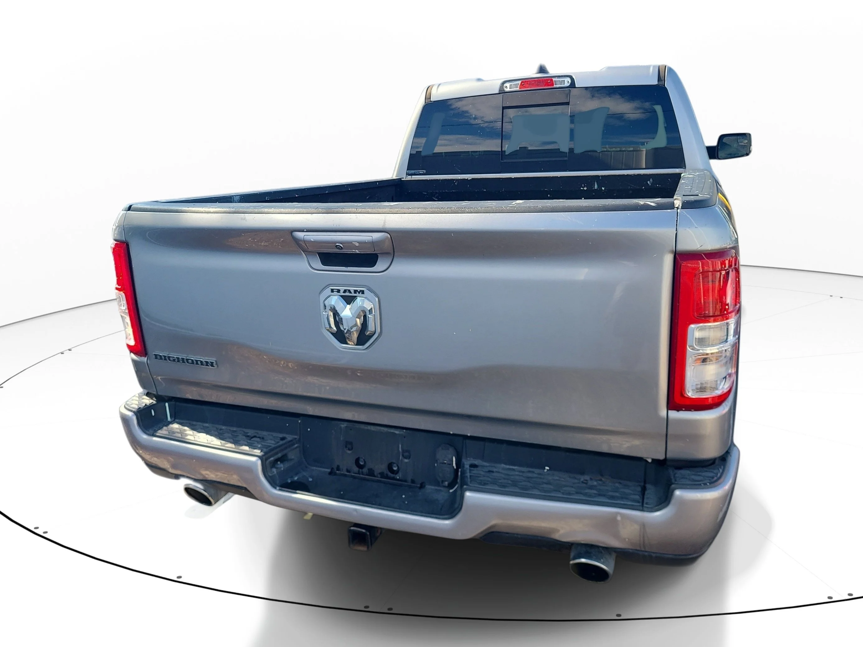 Used 2022 Billet Silver Metallic Clearcoat Ram Big Horn image 8
