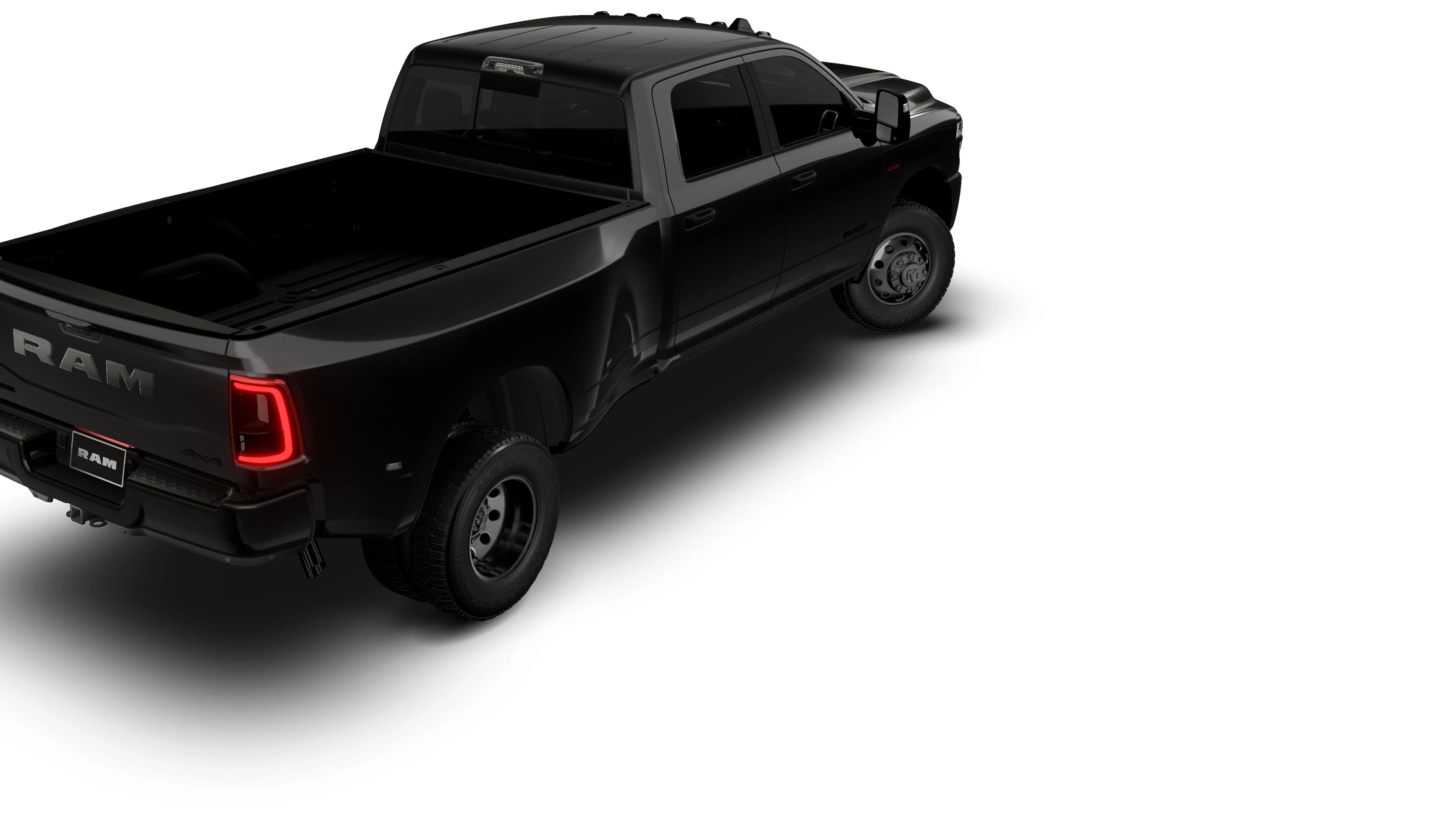 New 2026 Diamond Black Crystal Pearl-Coat Exterior Paint RAM BIG HORN image 14