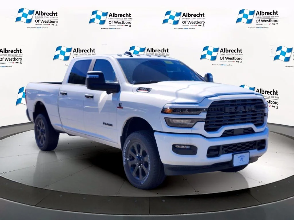 New 2026 Bright White Clear-Coat Exterior Paint RAM Big Horn image 7