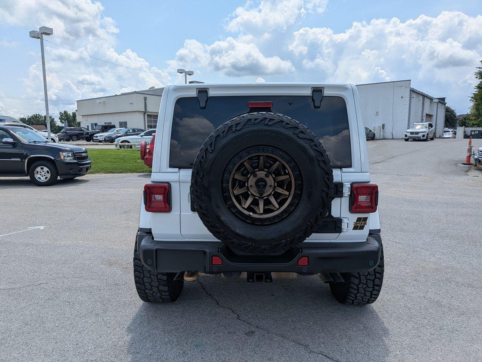 Used 2021 Bright White Clearcoat Jeep Unlimited Rubicon 392 image 4