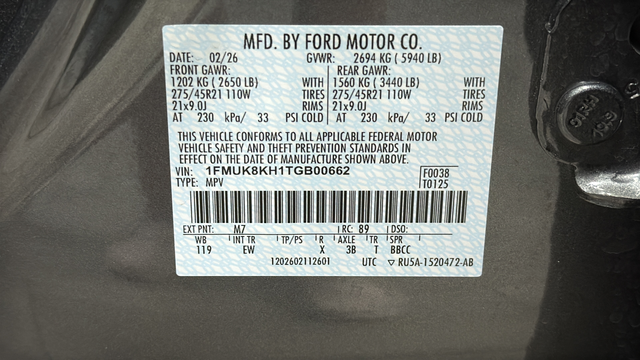 Used 2026 Carbonized Gray Metallic Ford ST-Line image 29