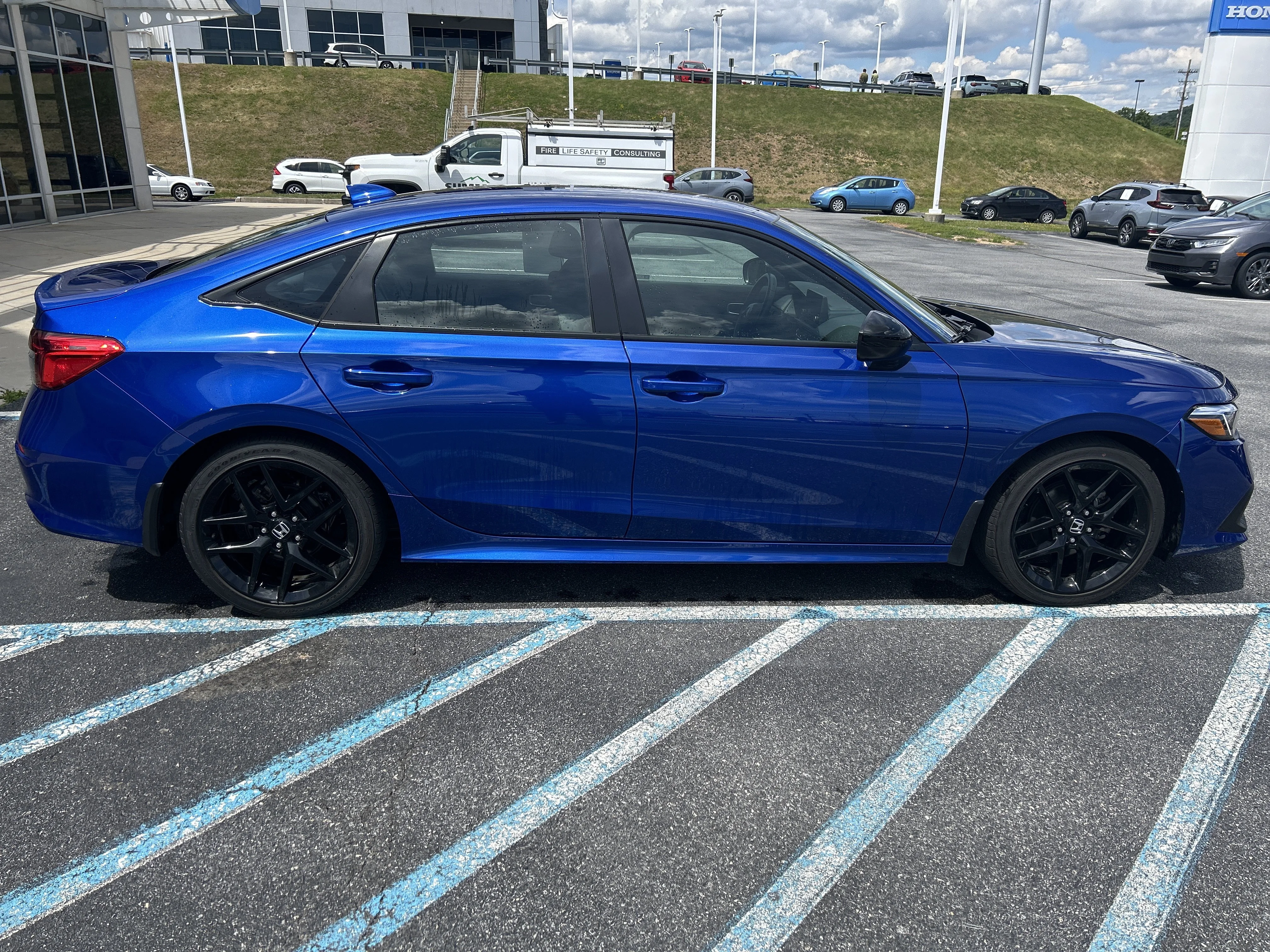 Certified Used 2024 Aegean Blue Metallic Honda 2.0L 4D SPORT image 18