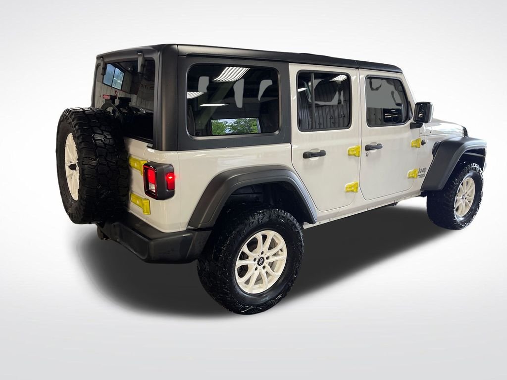 Used 2020 White Jeep Unlimited Sport S image 5