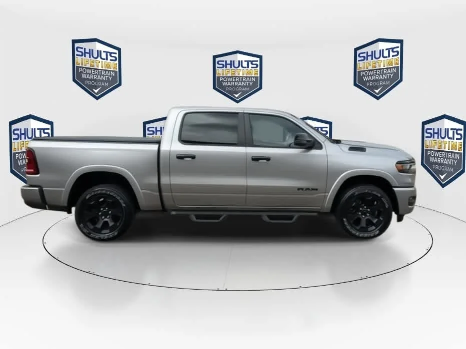 Used 2025 Billet Silver Metallic Clearcoat Ram Big Horn image 2
