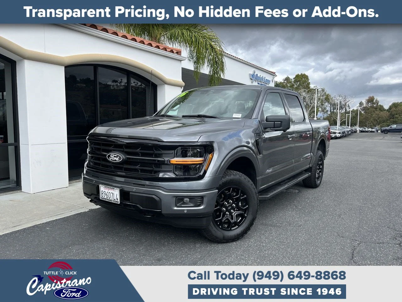 Used 2026 CARBONIZED GRAY M Ford XLT image 1