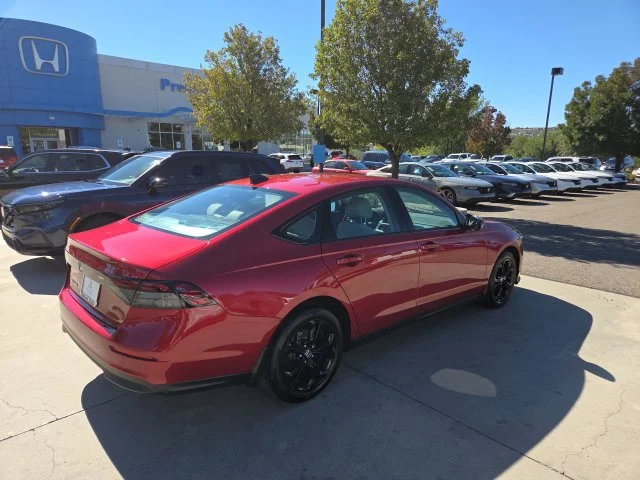 Certified Used 2025 Radiant Red Metallic Honda 1.5T SE image 5