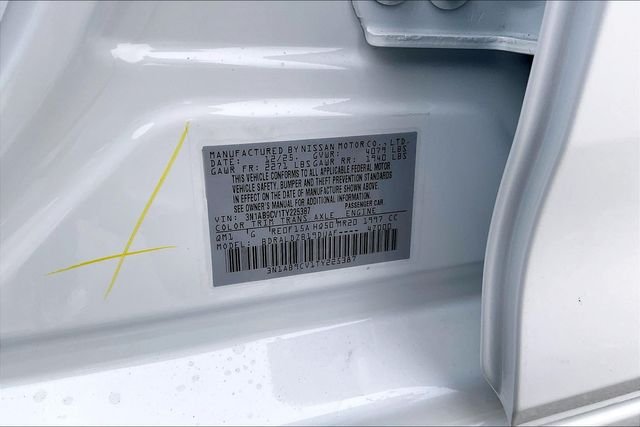 New 2026 White Nissan SV image 8